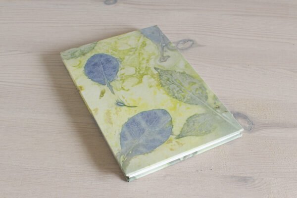 Ecoprint 4x6 A6 Concertina Book - Image 3