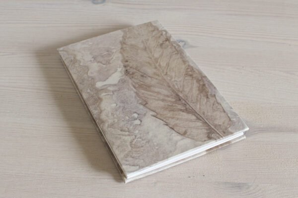 Ecoprint 4x6 A6 Concertina Book - Image 3