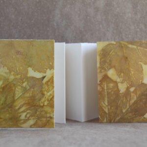 Ecoprint Khadi Cotton Rag Concertina Book